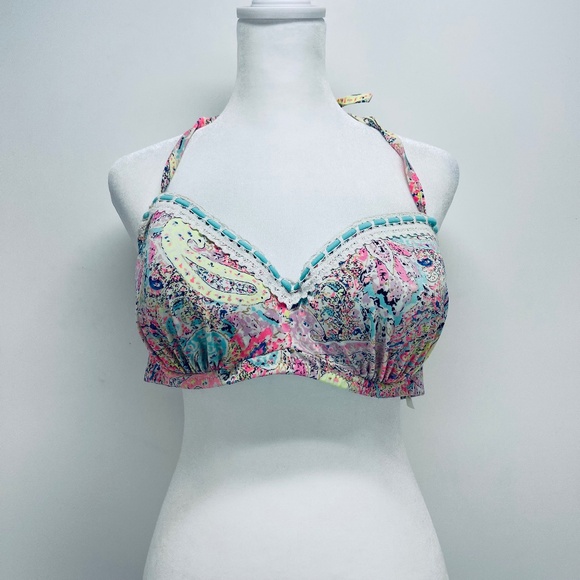 Shade & Shore Other - SHADE & SHORE Bikini Top size 38C Women’s Floral  Underwire